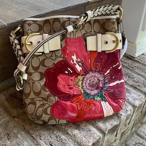 Coach bag floral